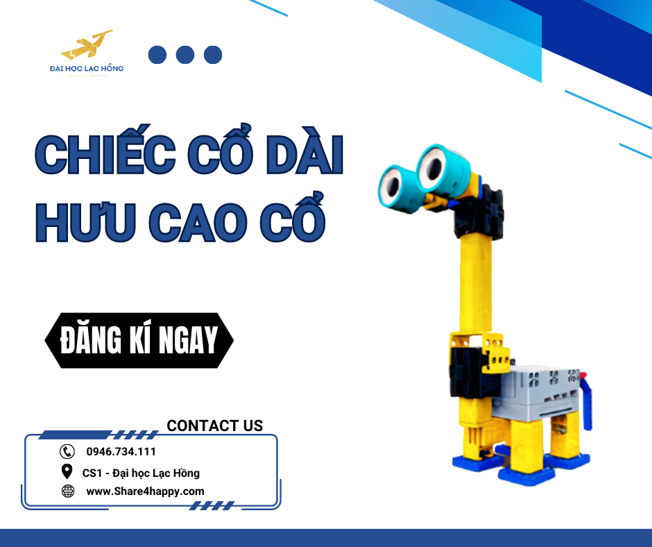Mô hình hươu cao cổ - Mô hình STEAM